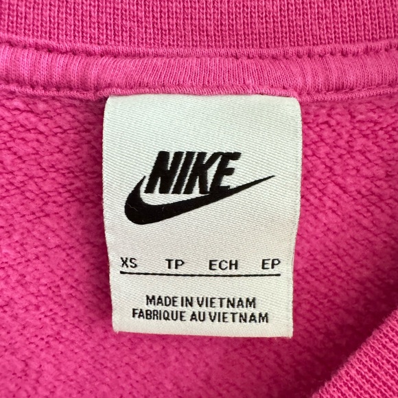 Nike Pink Crewneck Sweatshirt - Picture 3 of 3